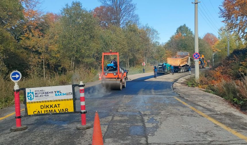 Kartepe zirve yolunda hazırlıklar tamam