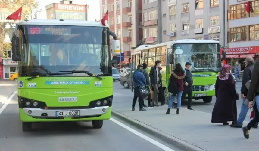 Kocaeli'de ulaşıma zam geliyor