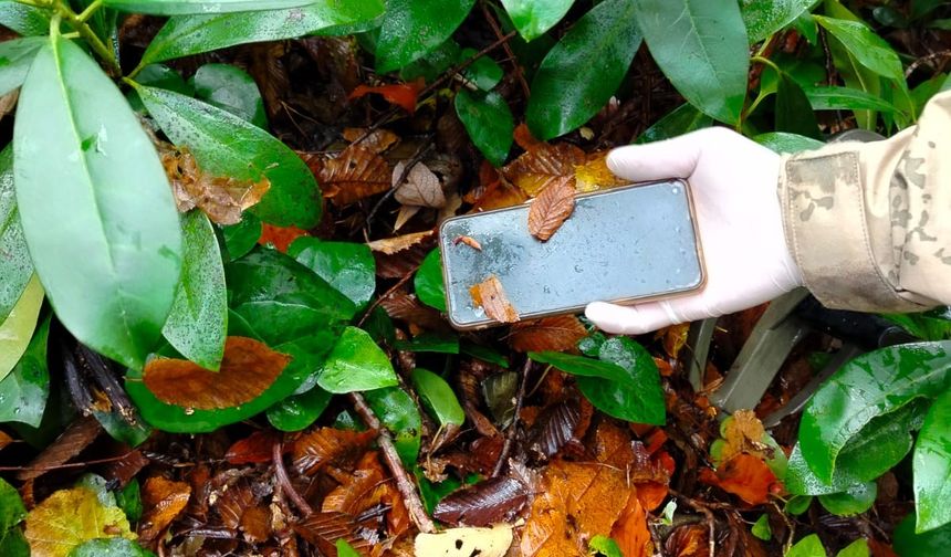 Dere yatağında ölü bulunan anneye ait cep telefonu bulundu