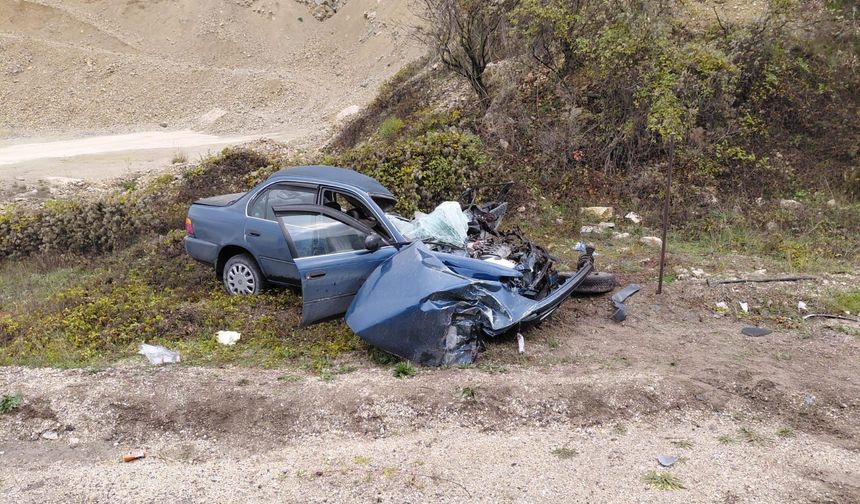 Parçalanan Araçtan 1 Ölü Çıktı