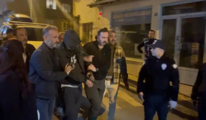 Polisten Kaçarken Sıkıştı İmdat İstedi