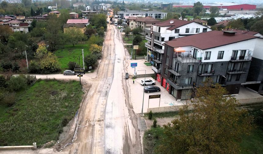 Kartepe Çepni Caddesi yenileniyor