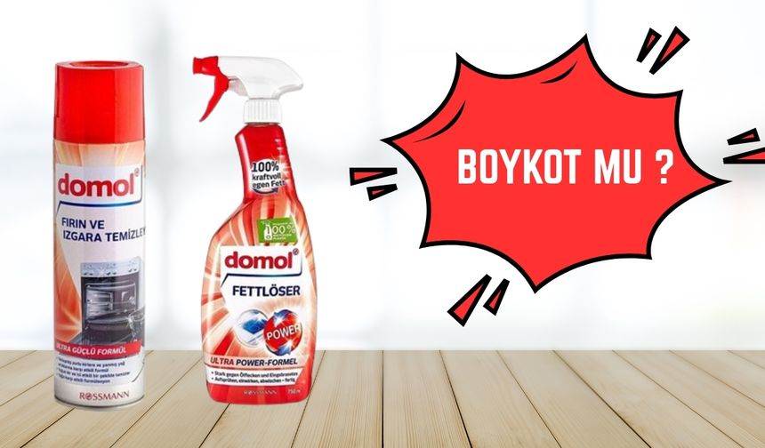 Domol Boykot Mu? Domol İsrail Malı Mı, Kimin?