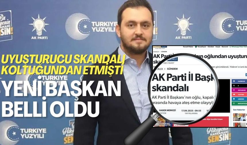 Uyuşturucu skandalı koltuğundan etmişti, yeni başkan belli oldu