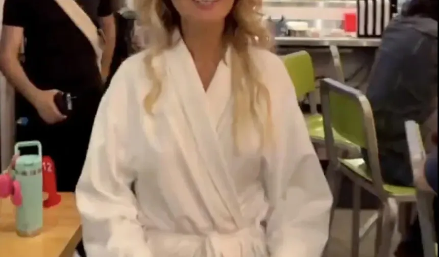 Gülben Ergen Bornozla Görüntülendi