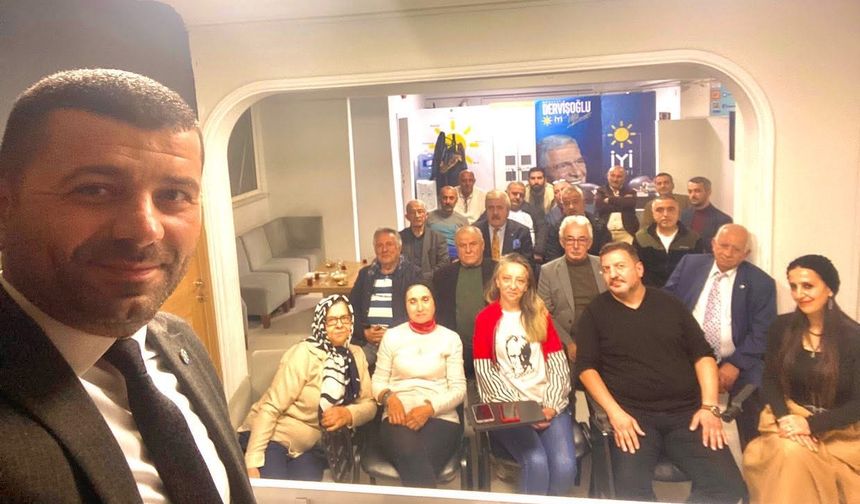 İYİ Parti İzmit İlçe Başkanlığı’nda yeni dönem görev dağılımı tamamlandı