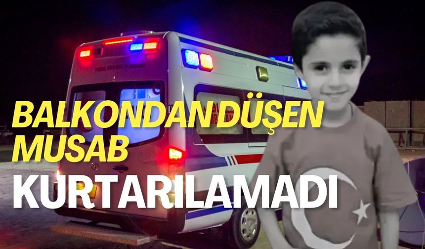 Balkondan Düşen 8 Yaşındaki Çocuk Hayatını Kaybetti