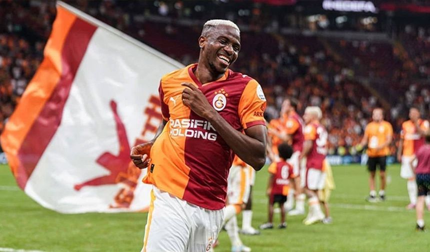Osimhen: “Galatasaray’da hissettiğim sevgi beni yeniden doğurdu”