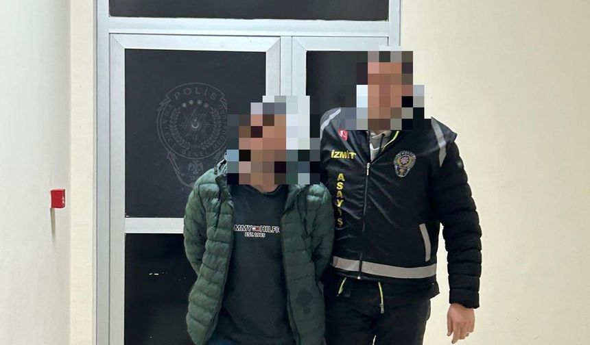 Tehdit Suçundan Aranan Şahıs İzmit’te Yakalandı