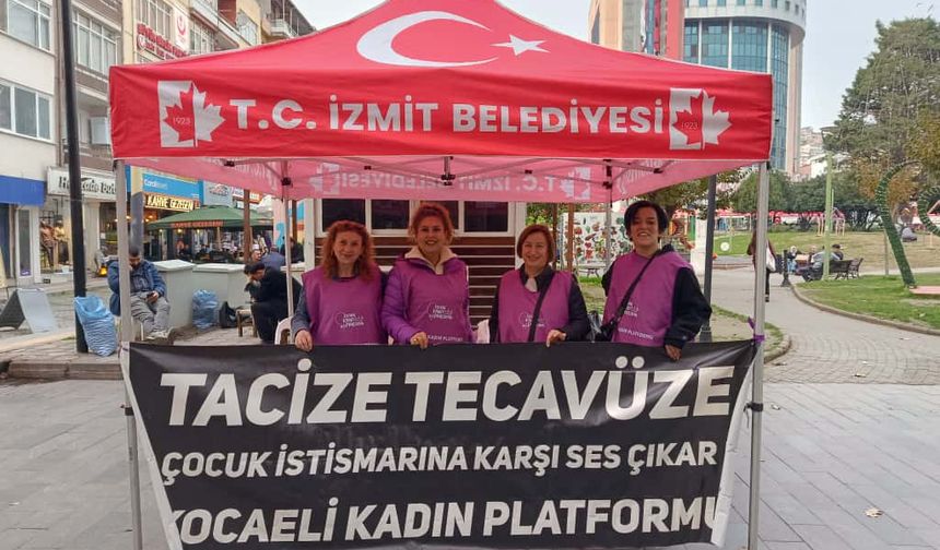 Kocaeli Kadın Platformu'ndan 25 Kasım Çağrısı