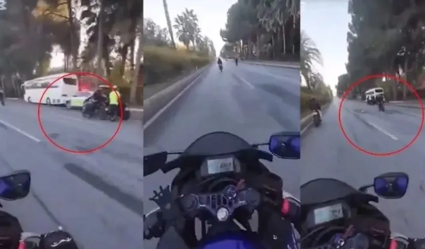 Polise Motosiklet Süren Sürücülere Hapis