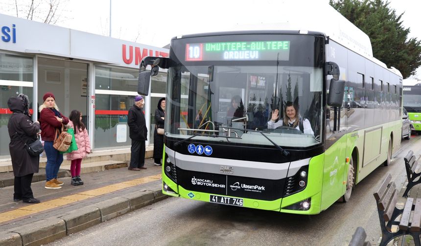 Büyükşehir’de kadın emeği her zaman ön planda; Hayaller direksiyon başında gerçek oluyor