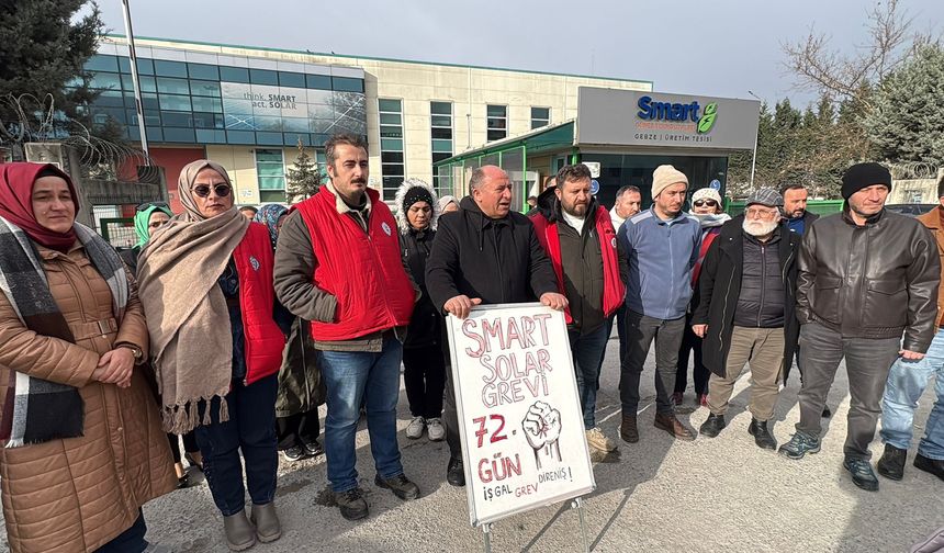 Grevdeki İşçilerden Yeni Yıl Mesajı