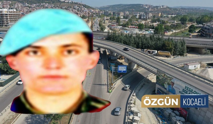 İzmit’te üst geçide Şehit Muhammet Güçlü’nün adı verilecek