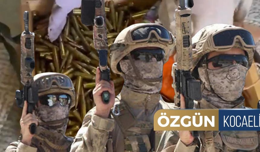 Kocaeli'de Cephanelik Ele Geçirildi