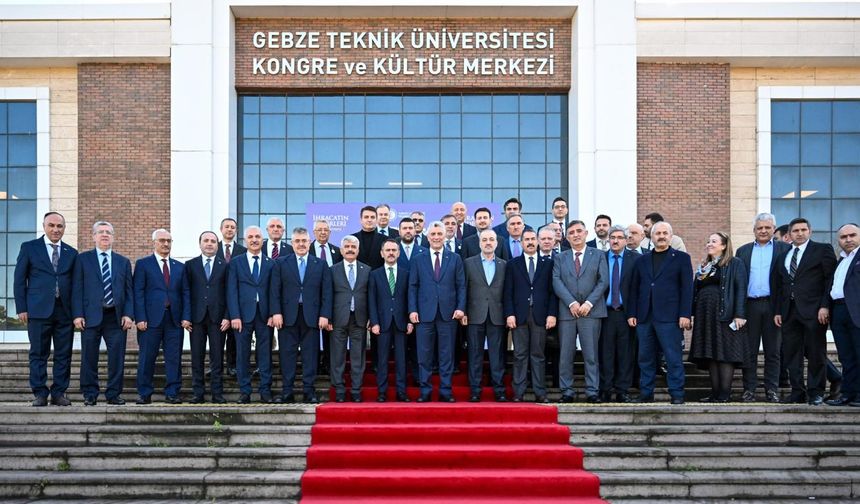 Bakan Bolat ve Vali Aktaş’tan Kocaeli’de Sanayi Zirvesi