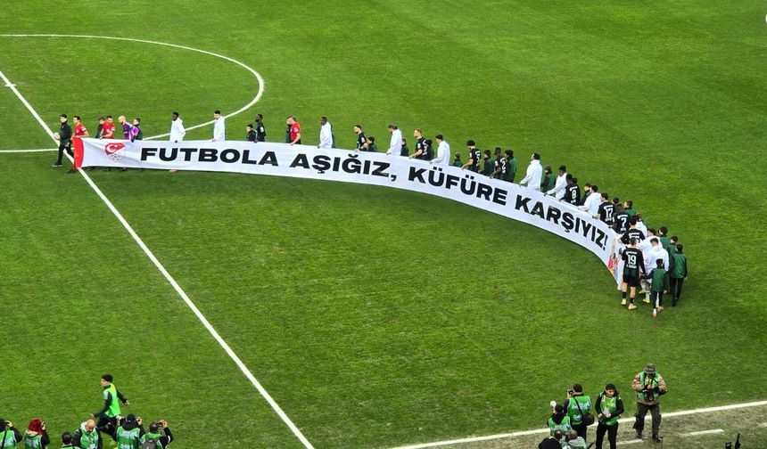 Kupada Küfüre Karşı Ortak Mesaj