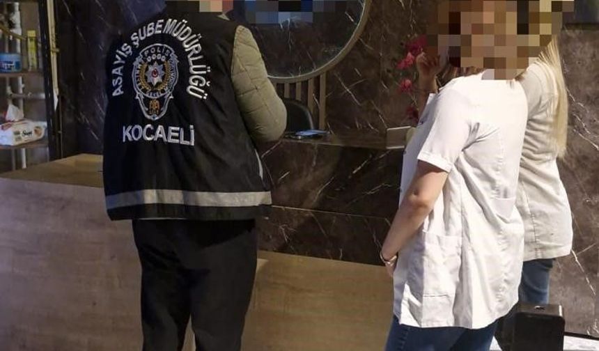 Kocaeli’de Masaj Salonlarına Baskın!