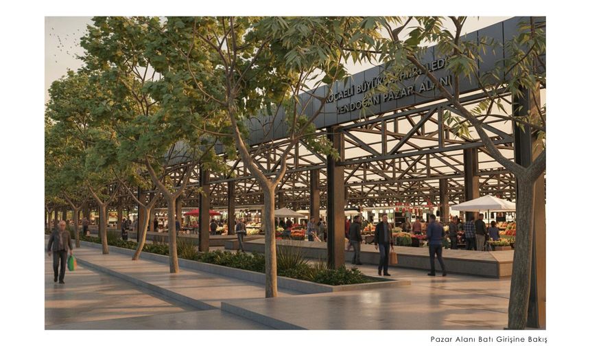 Seka Hastanesi Yanına Modern Pazar Projesi