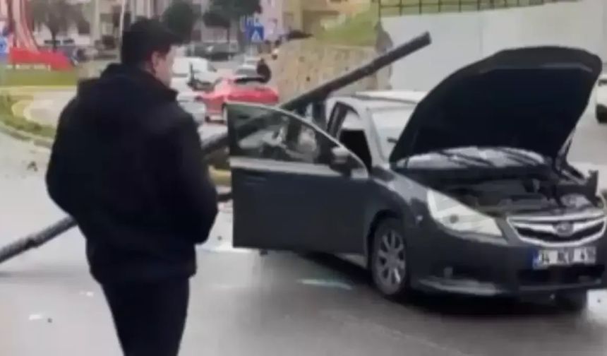 Gölcük’te Korkutan Kaza