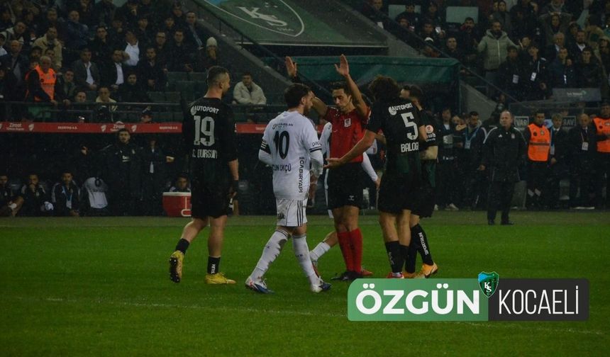 Tribünde olaylar, sahada iki penaltı: 1 - 1