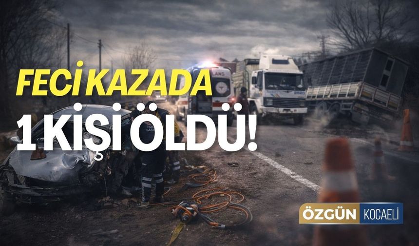 Feci Kazada Hayatını Kaybetti!