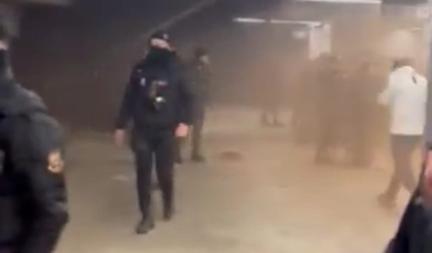 Tribündeki olaylar sonrası: 3 polis ve 3 Beşiktaş taraftarı yaralandı