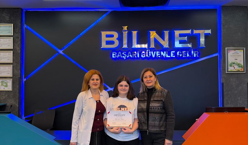 Özel Kocaeli Bilnet Okulları’ndan Uluslararası Akademik Başarı