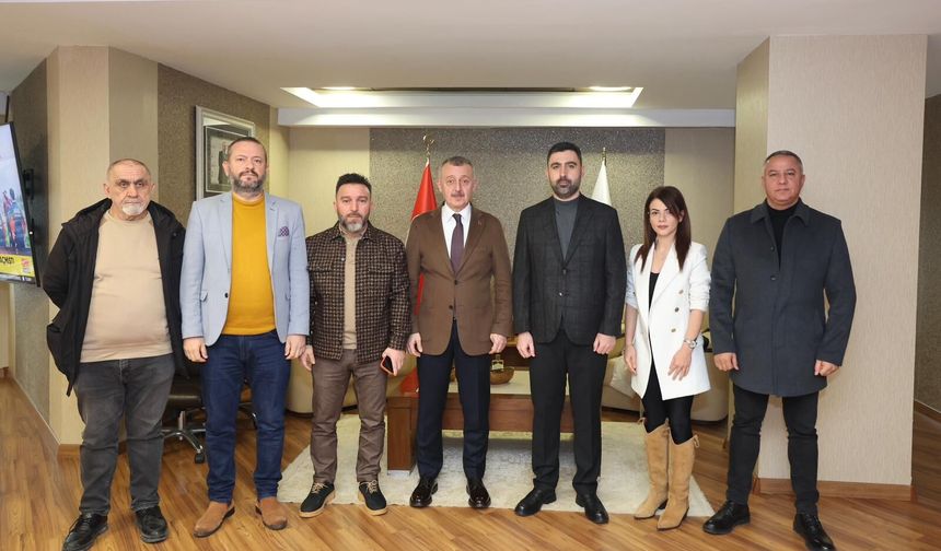 KOGACE Yönetiminden Başkan Büyükakın’a Ziyaret