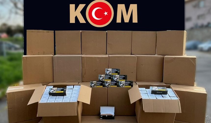 Körfez’de 600 Bin Dal Boş Makaron Ele Geçirildi