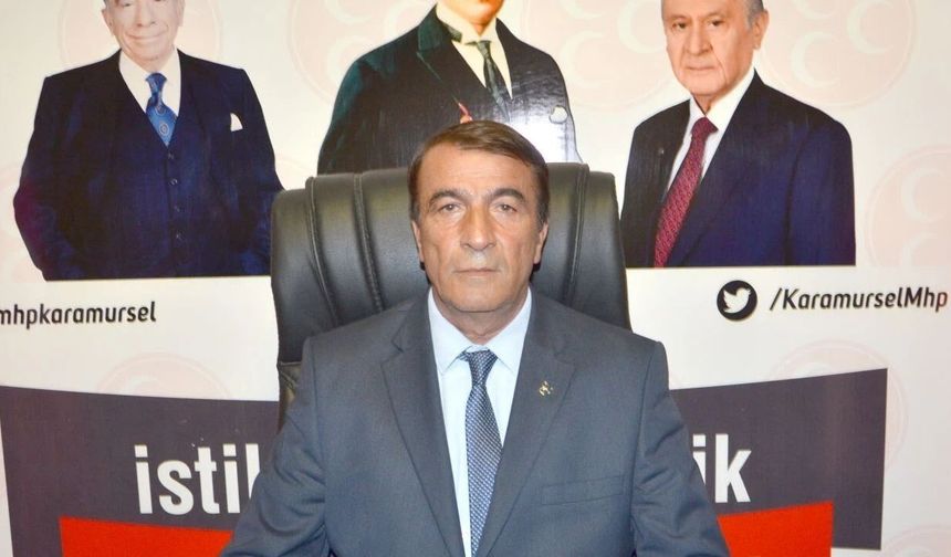 MHP Karamürsel İlçe Başkanı Yaşar Gülfidan İstifa Etti