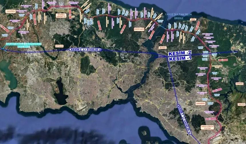İstanbul–Kocaeli Hattında Milyar Dolarlık Proje İhaleye Çıkıyor