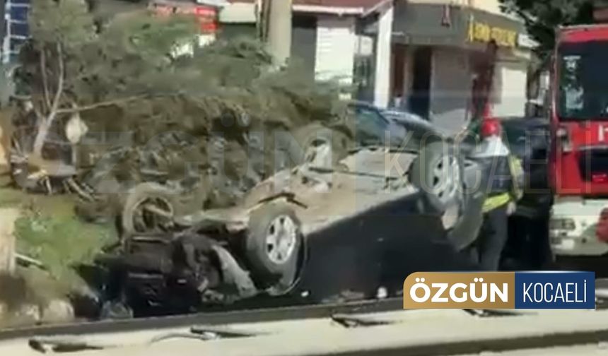 D-100’e uçtu, tünel girişinde ters durdu