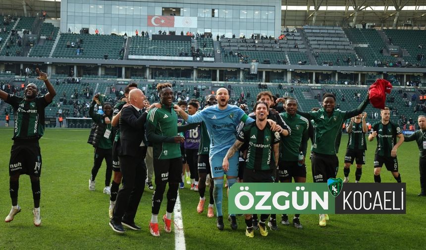 Kocaelispor’dan evinde güç gösterisi: 3 - 0