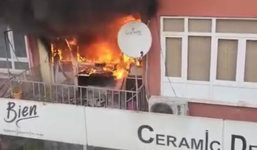 Gölcük’te Yangın: 4 Kişi Hastanelik Oldu