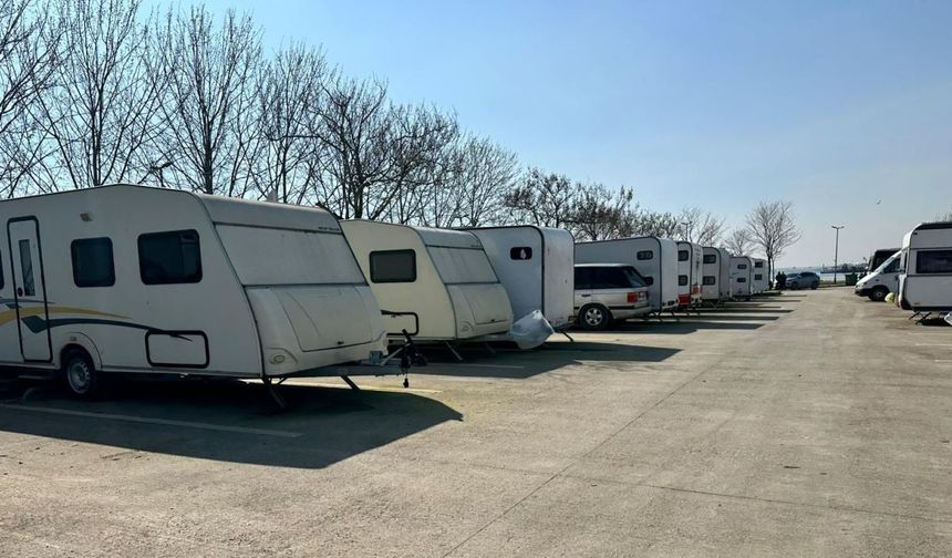 Kocaeli’de karavanlara park yasağı: 1 Nisan’da başlıyor