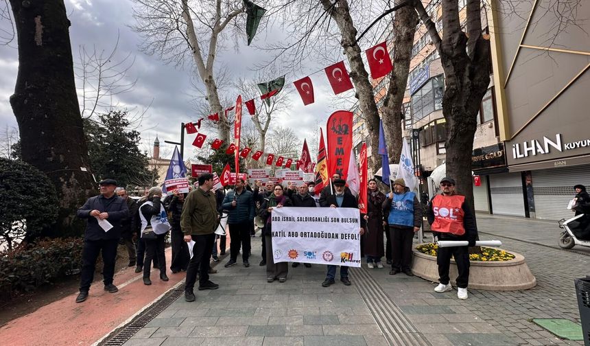 İran saldırılarına İzmit’ten tepki