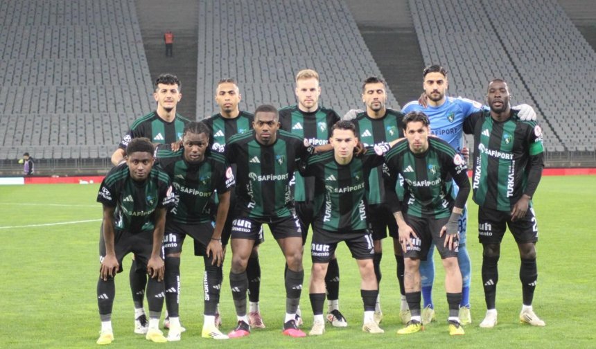 Kocaelispor Kupaya Veda Etti