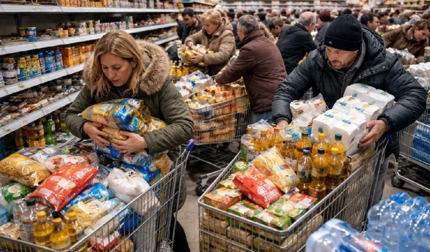 Savaş Korkusu Marketlere Yansıdı