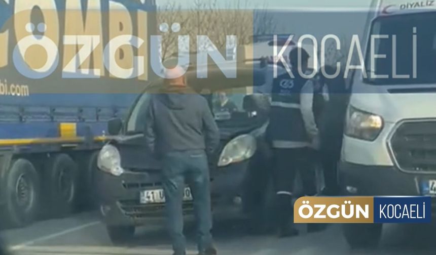 Kullar Yolunda Zincirleme Kaza