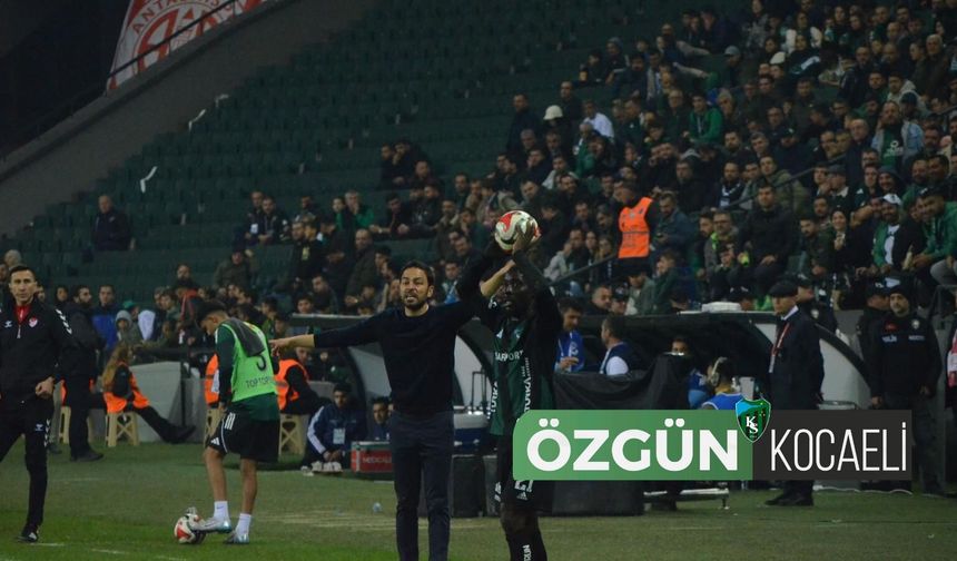 Kocaelispor’u zorlu viraj bekliyor