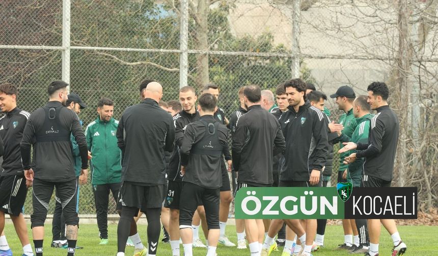 Kocaelispor’da Başakşehir mesaisi sürüyor
