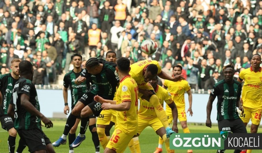 Sezonun en hareketli maçında iki direk bir penaltı: 1-1