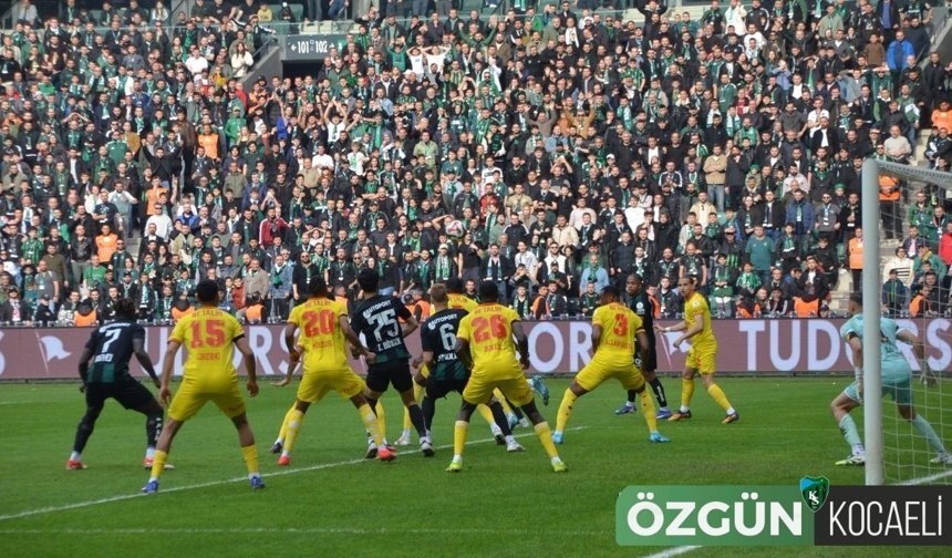 İlk yarıda üstün oyun skora yansımadı: 0-1