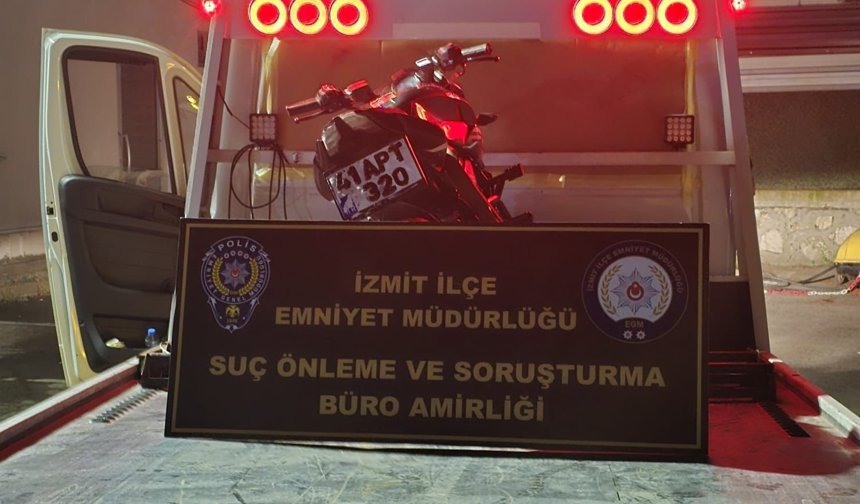 İzmit’te trafiği tehlikeye atan sürücüye rekor ceza