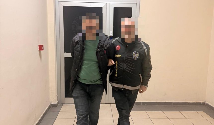 Polis düğmeye bastı: Aranan şahıs İzmit’te yakalandı