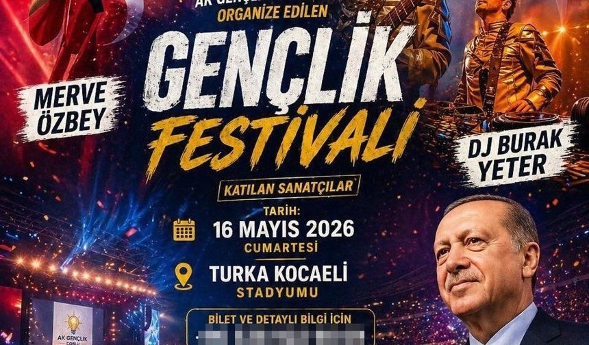 Büyük Gençlik Şöleni’nde sahne alacak isimler belli oldu
