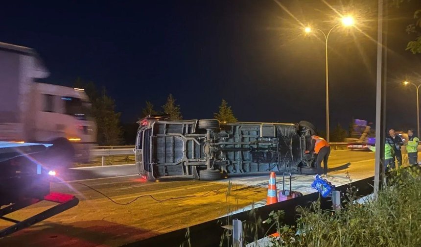 Kocaeli TEM'de Kaza!