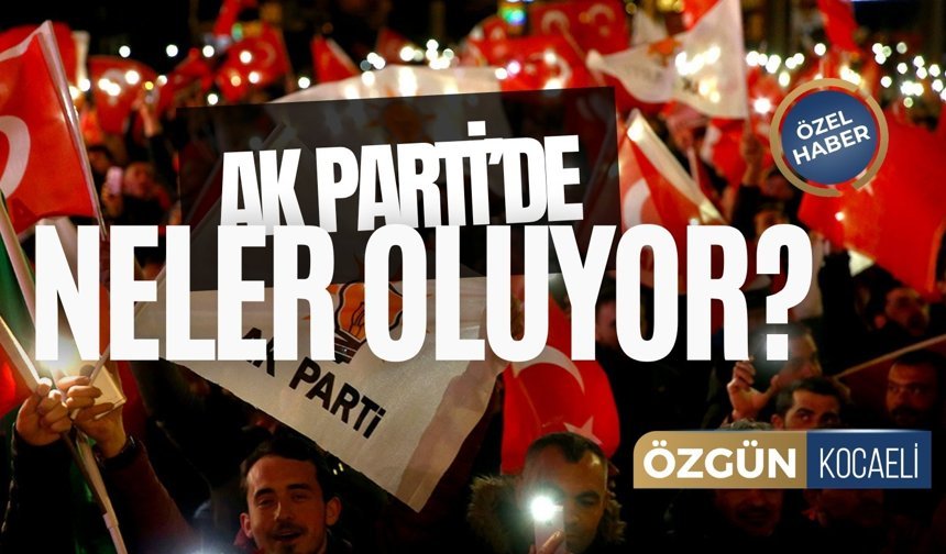 AK Parti’de toplu istifa depremi