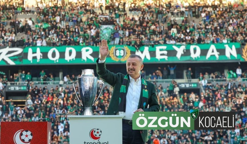 Büyükakın, Kocaelispor’un 60. yılını kutladı